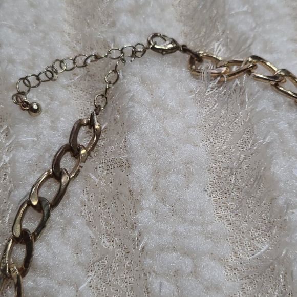 Stunning Necklace Yellow Marigold Petals Ombre Vintage Faceted Beads Crystals - Picture 7 of 8